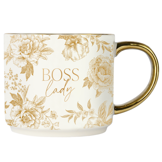 Boss Lady Coffee Mug - Home Decor & Gifts gold – Lavish 31