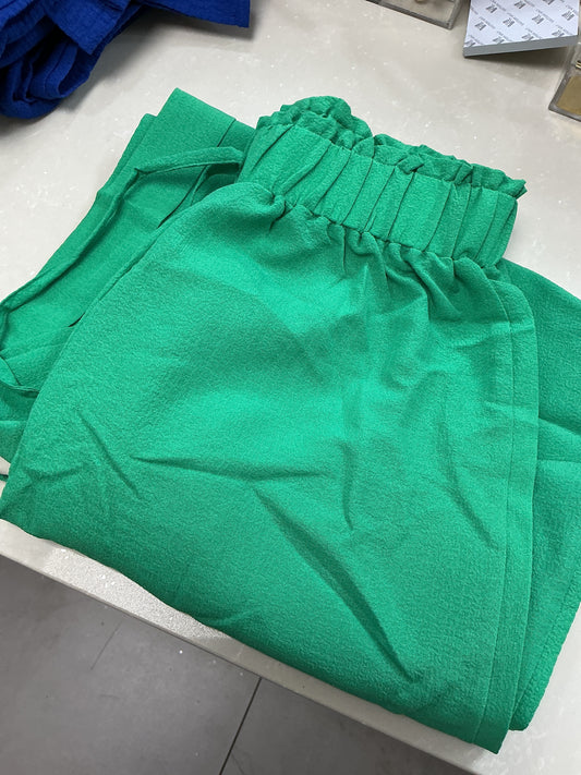 Green flowy pants – Lavish 31