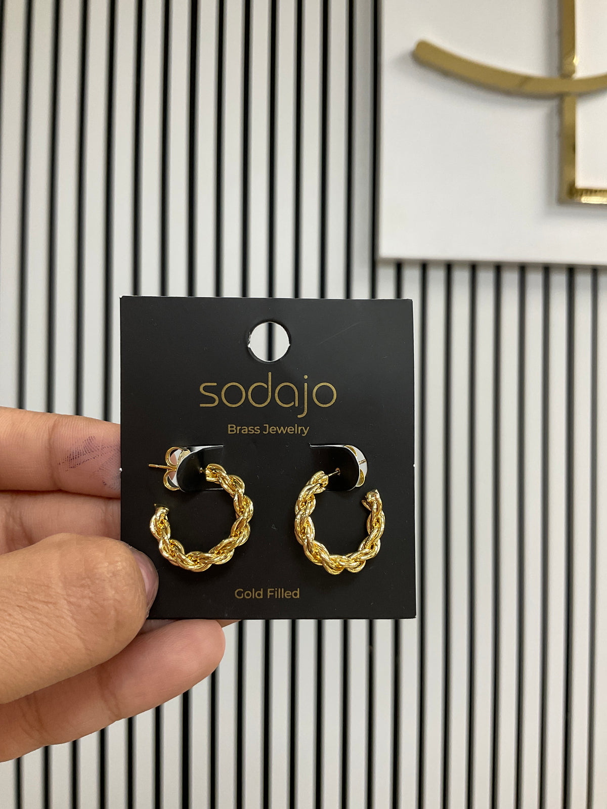 Gold hoops – Lavish 31