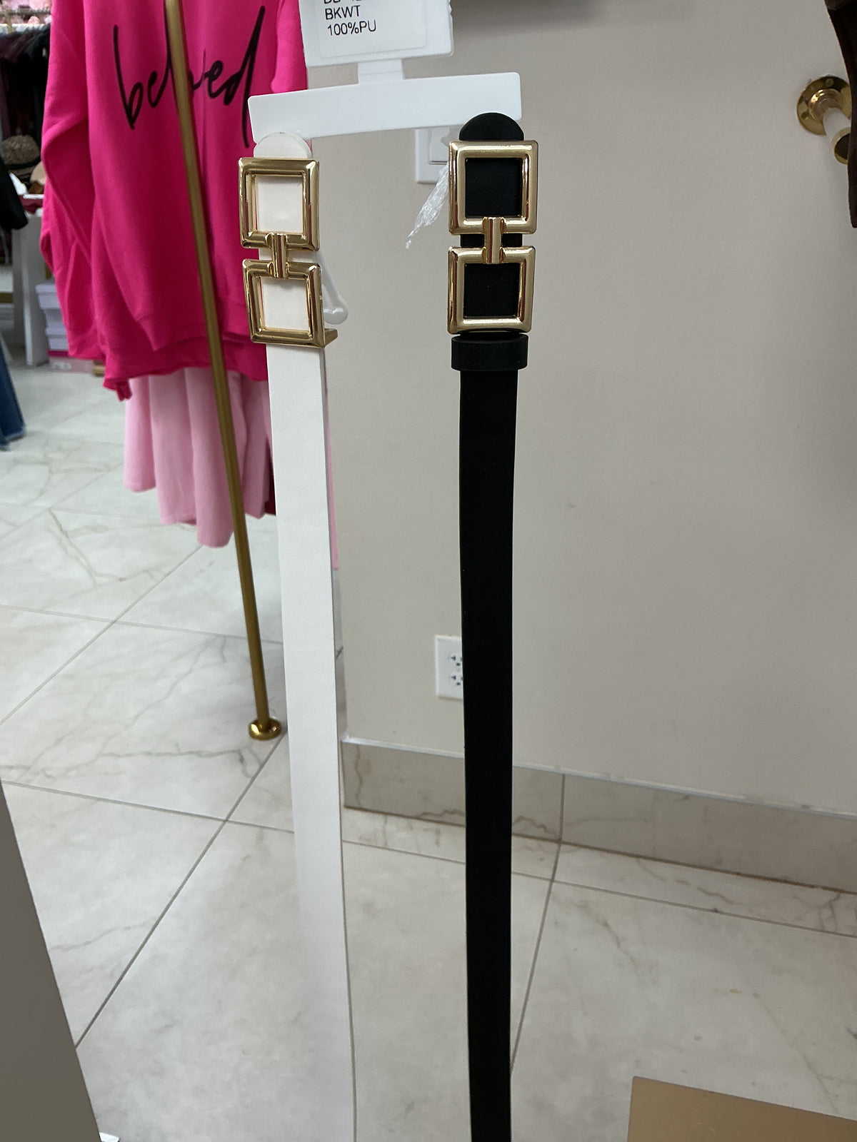 Think black and gold belt – Lavish 31