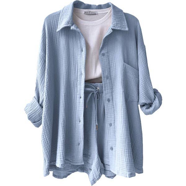 White long sleeve with short – Lavish 31 (view 10)