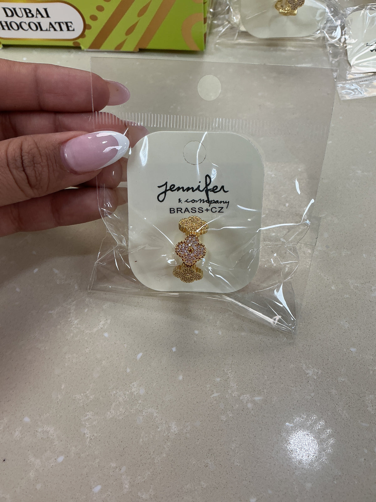 Gold clover ring – Lavish 31