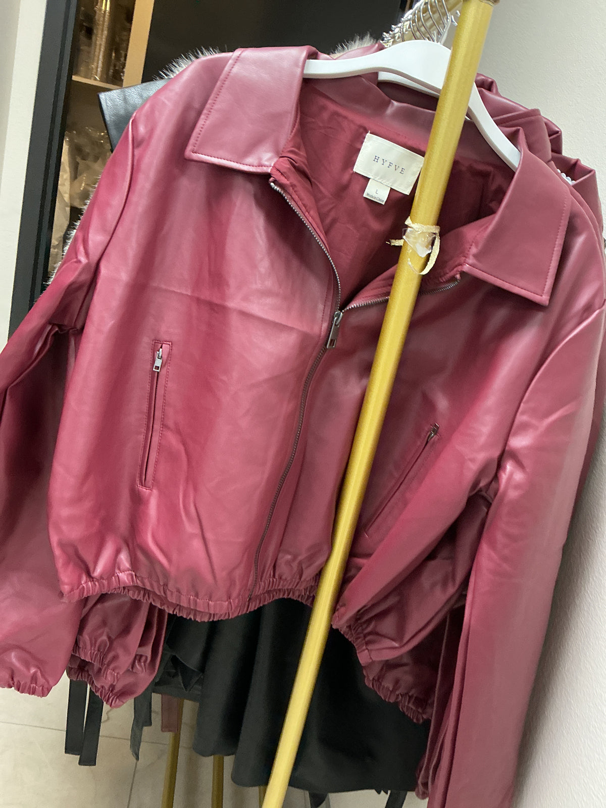 Red cropped jacket – Lavish 31