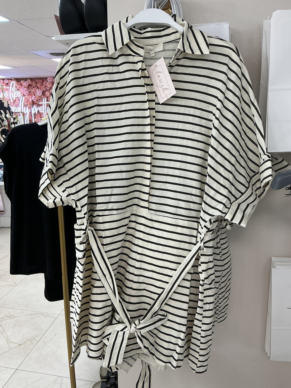 Striped romper shorts – Lavish 31