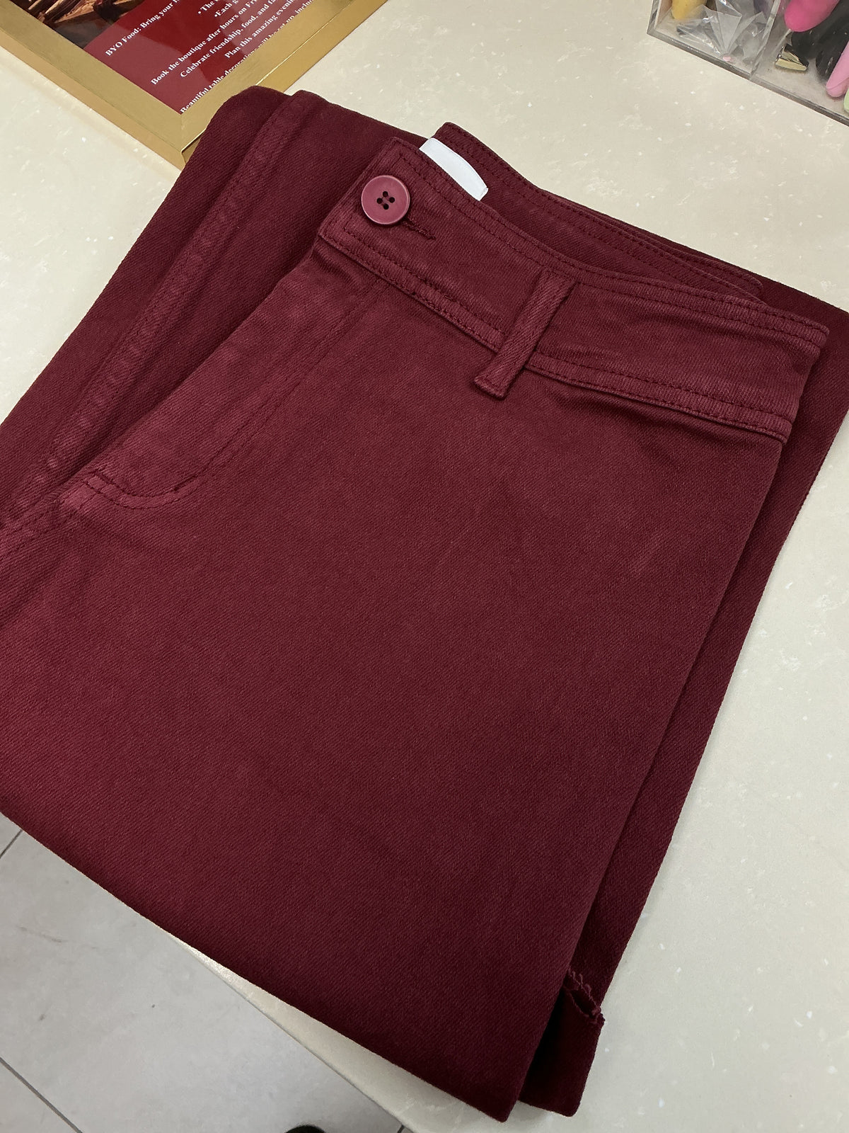 Burgundy pants – Lavish 31