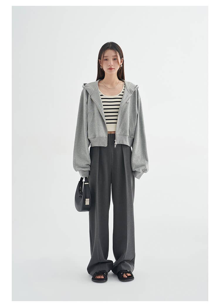 Striped Knit U-Neck Tank: Beige off white – Lavish 31 (view 17)