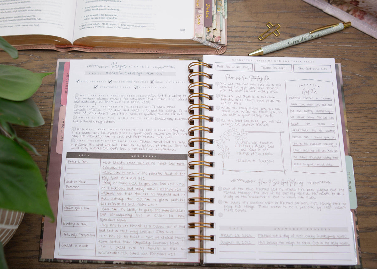Be Still Prayer Journal, Womens Prayer Journal – Lavish 31 (view 5)