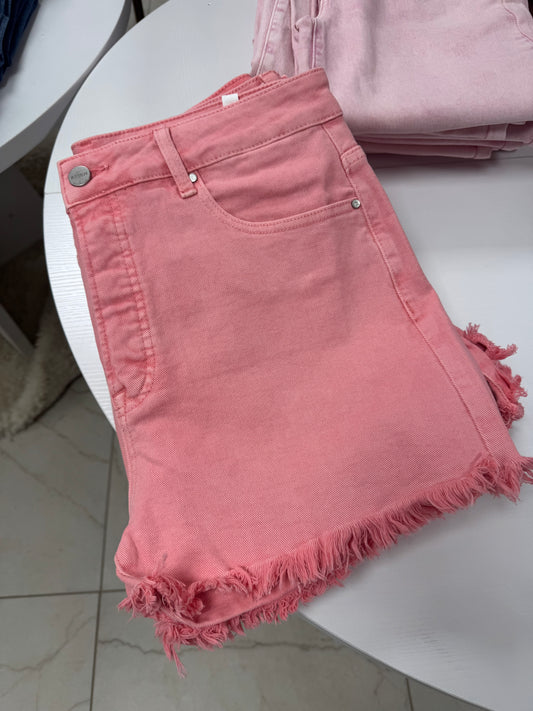 Risen pink short jeans – Lavish 31
