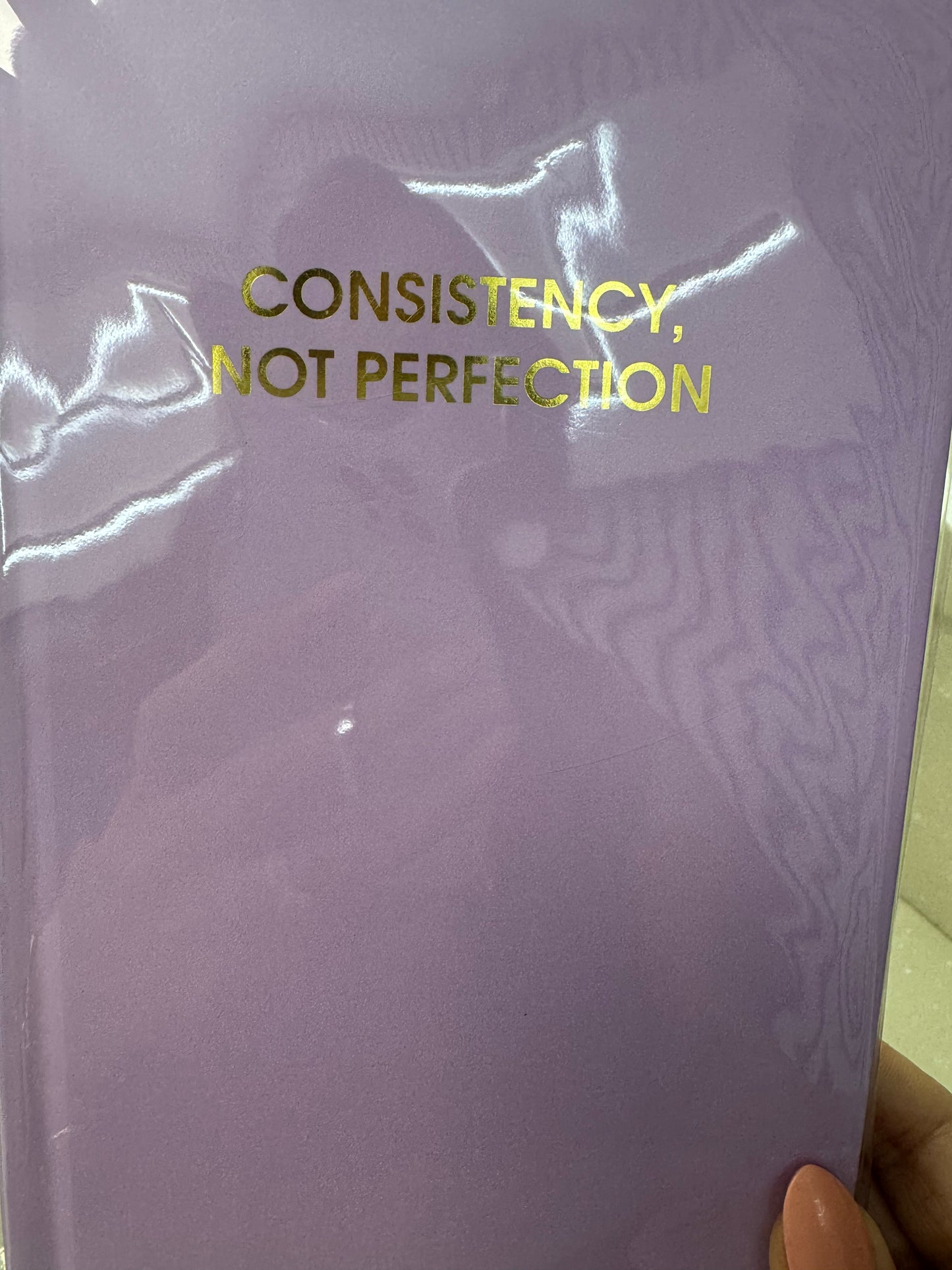 Consistency, not perfection / journal – Lavish 31