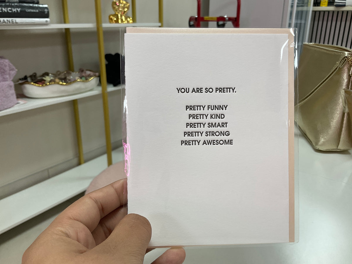 You are so pretty card – Lavish 31