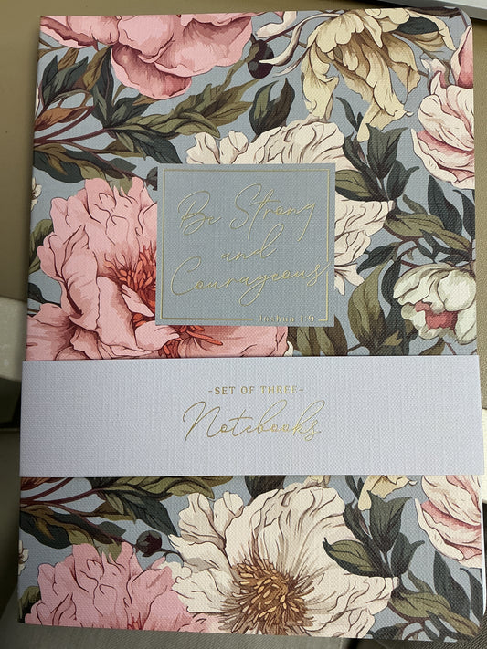 Set of three floral notebooks – Lavish 31