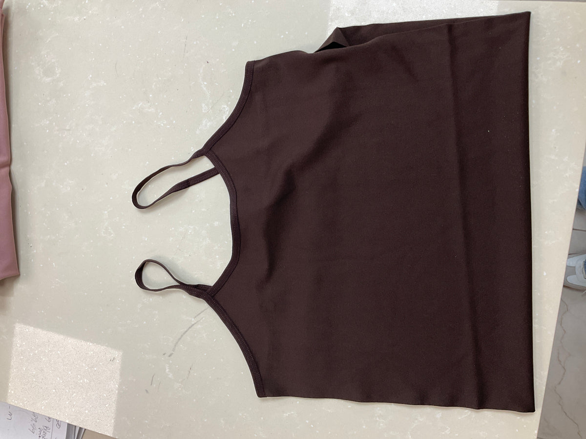 Brown basic tank – Lavish 31
