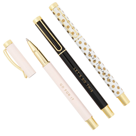 Inspirational Metal Pen Set - Home Decor & Gifts – Lavish 31