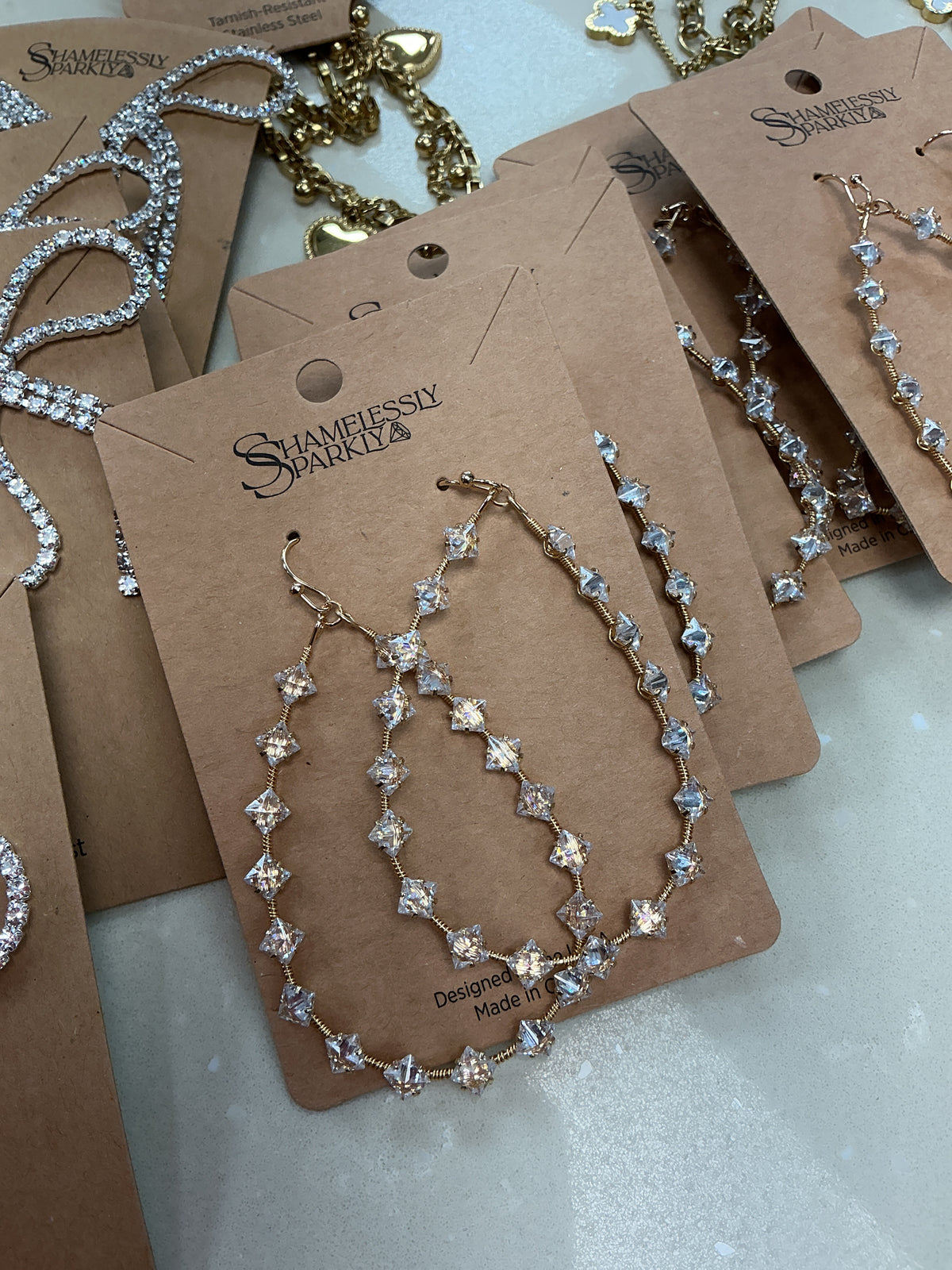 Diamond hoops – Lavish 31