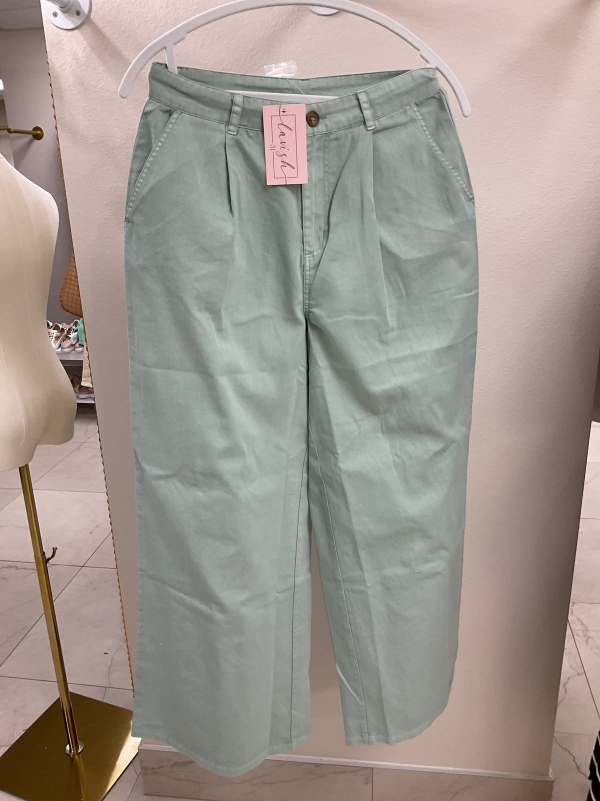 Sage green pants – Lavish 31