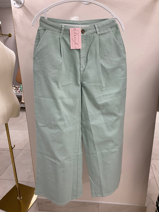 Sage green pants – Lavish 31
