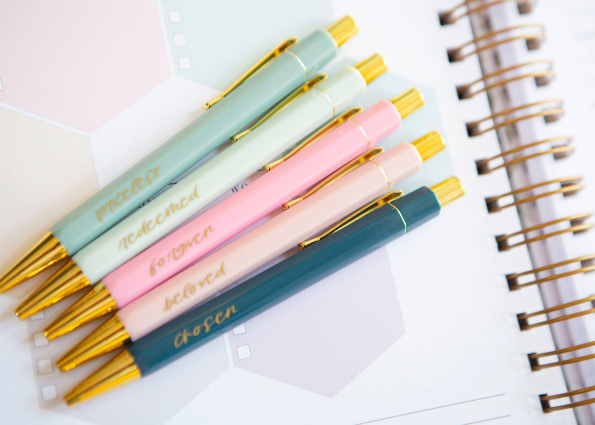 Christian Pen Set, Child of God Pen Set, Church Pens – Lavish 31 (view 4)