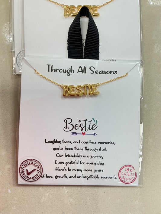 Gold bestie necklace – Lavish 31