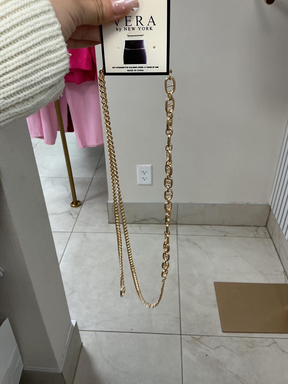Toggle chain belt – Lavish 31