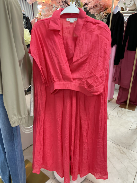 Coral pink two piece set – Lavish 31