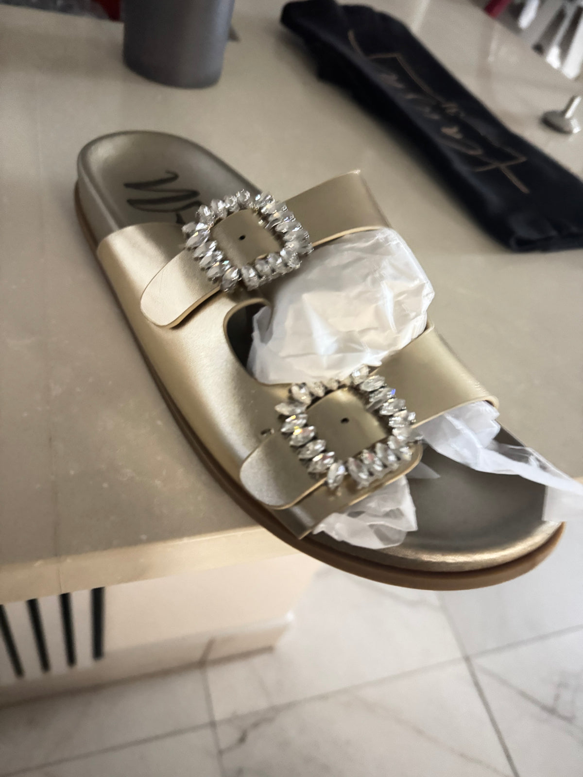 Sandals with rhinestones – Lavish 31