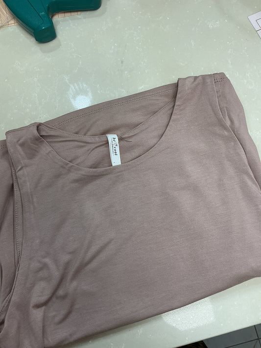 Taupe basic tank be cool – Lavish 31