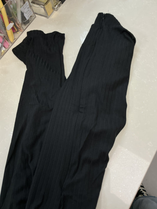 Black long sleeve jumpsuit – Lavish 31