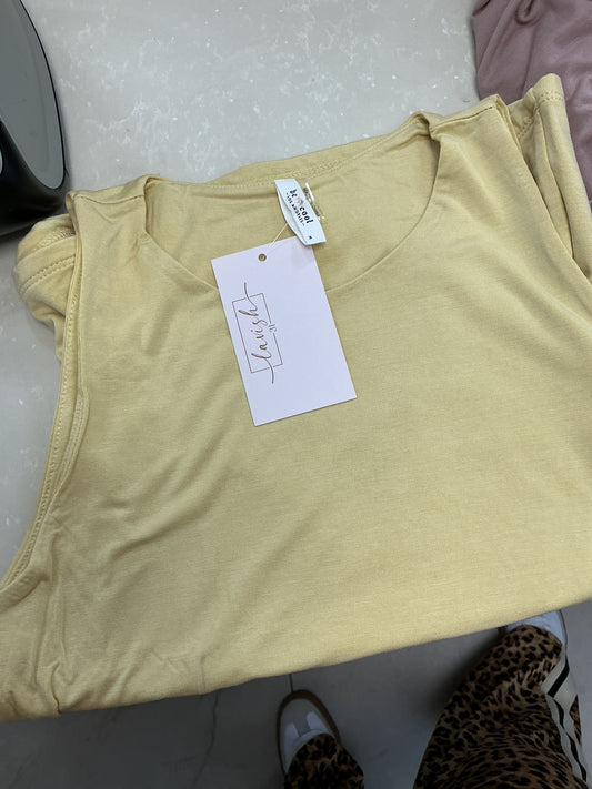 Yellow be cool tank – Lavish 31