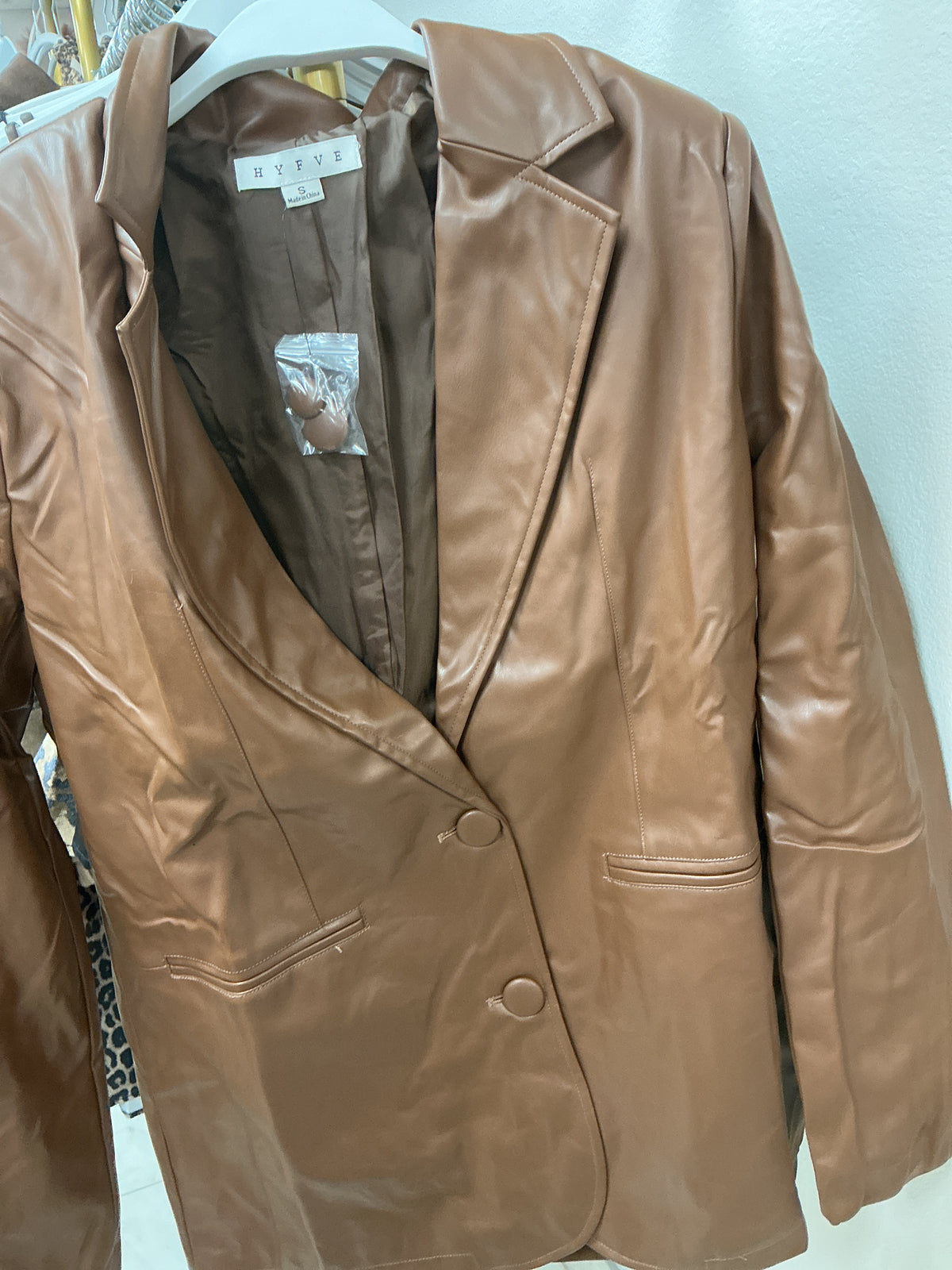 Brown leather jacket – Lavish 31