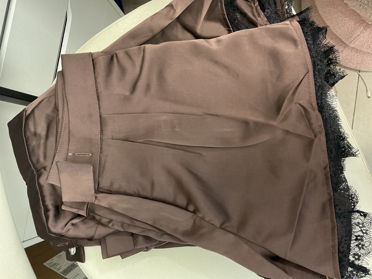 Brown lace shorts – Lavish 31