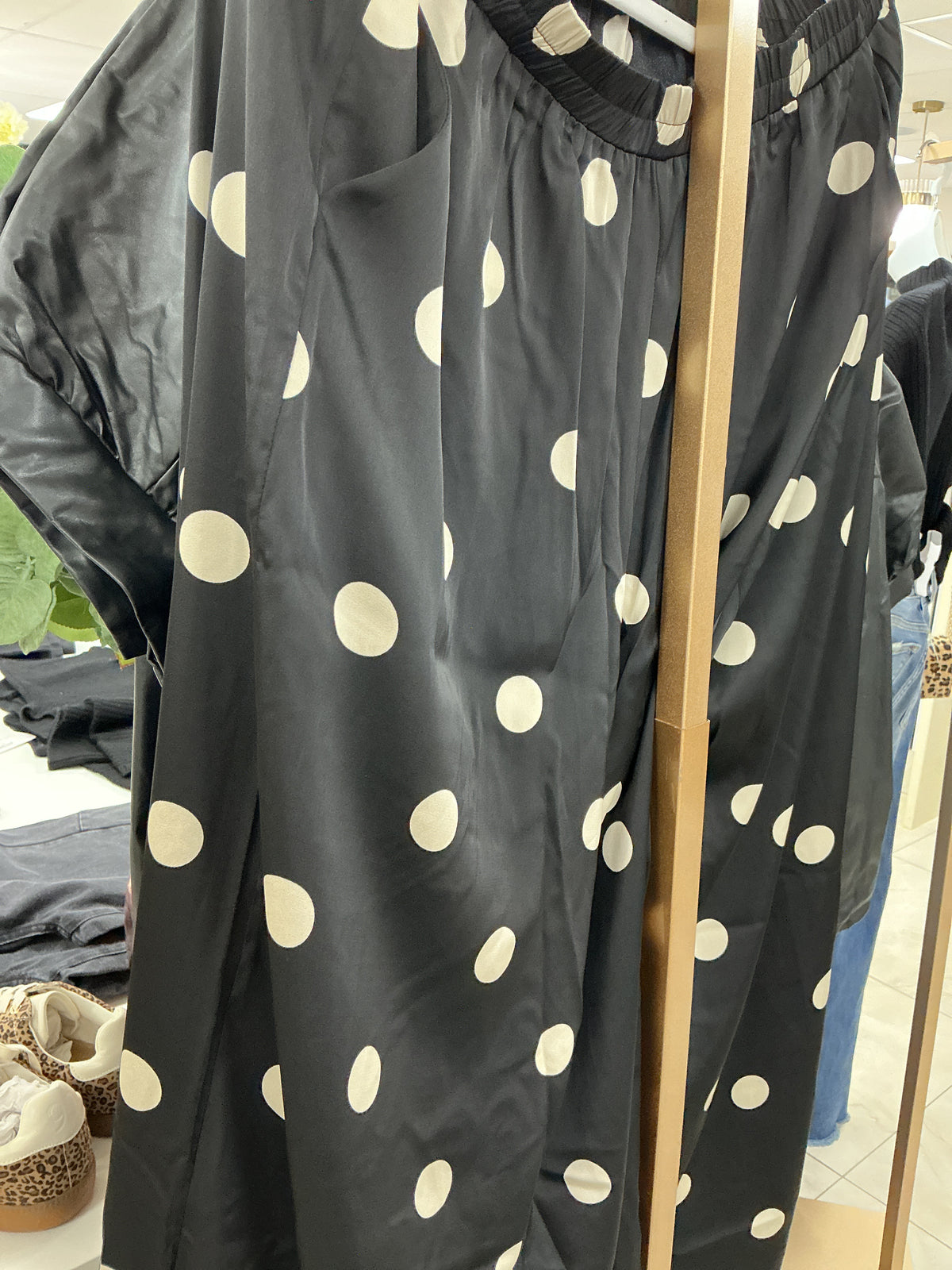 Polka dot flowy pants – Lavish 31