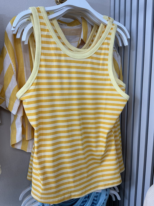 Yellow striped top – Lavish 31