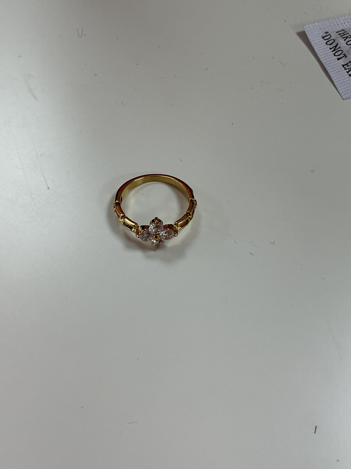 Tarnish flower ring – Lavish 31