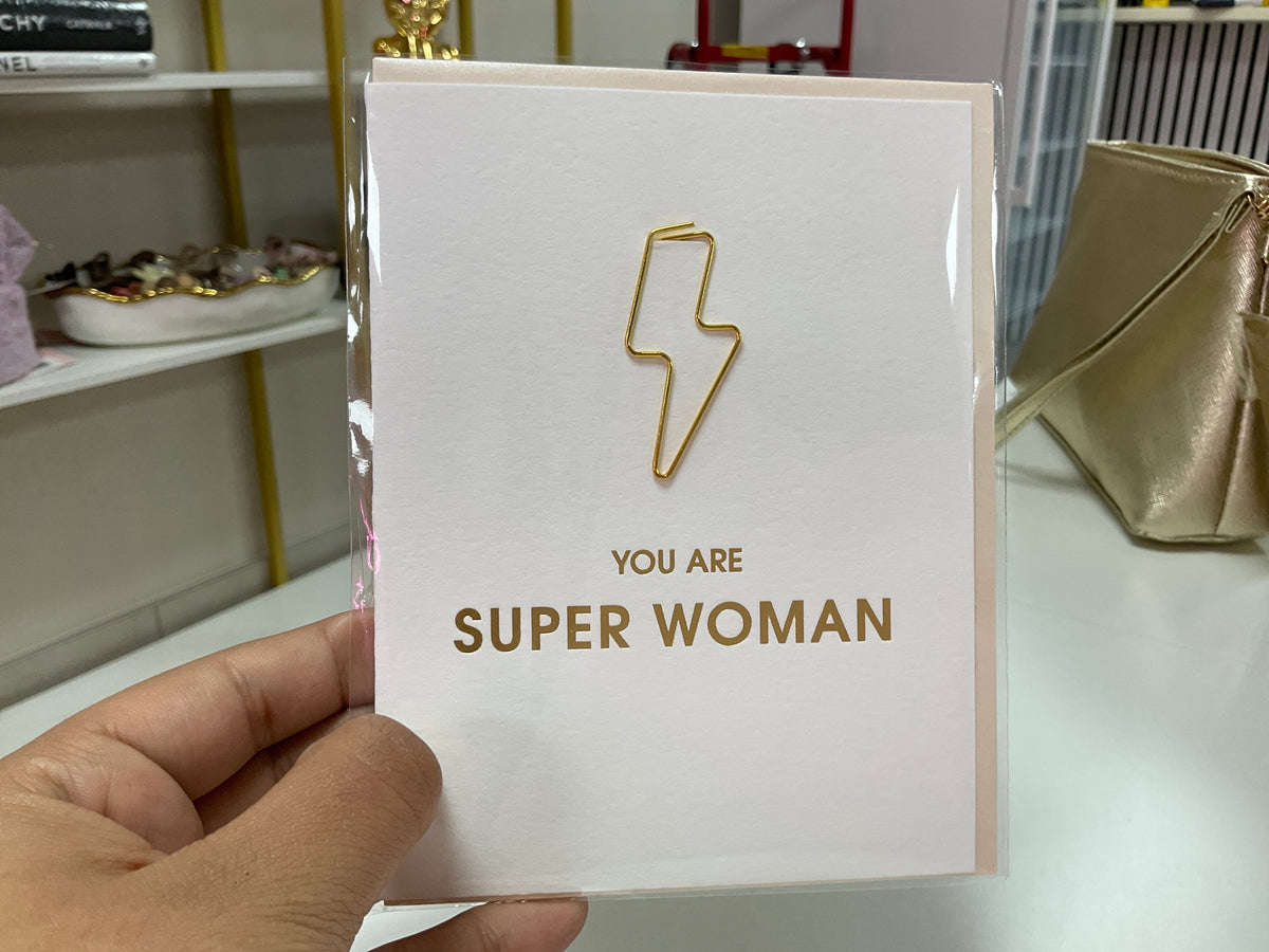 You are a super woman card – Lavish 31
