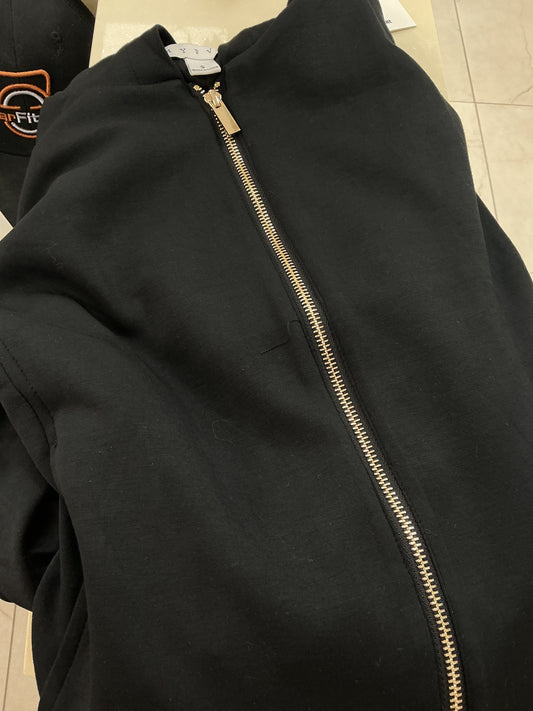 Black zip up sweater – Lavish 31
