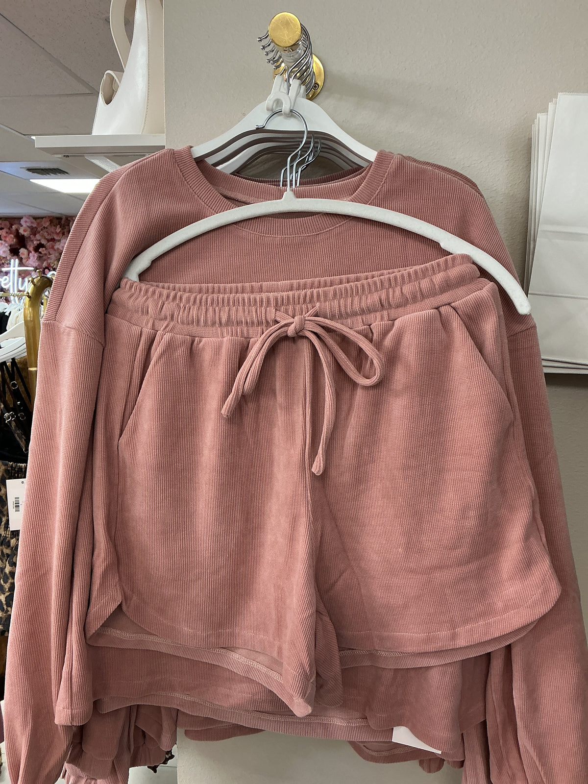 Pink long sleeve set – Lavish 31