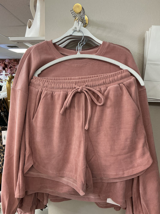 Pink long sleeve set – Lavish 31
