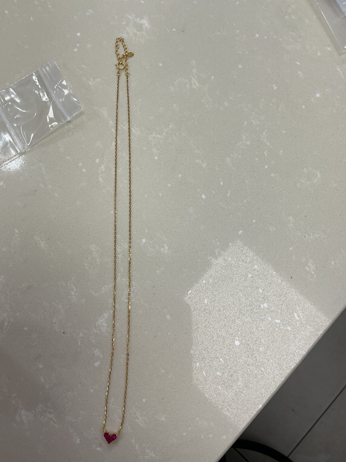 Heart pendant necklace – Lavish 31