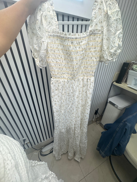 Floral puff sleeve jumpsuit – Lavish 31