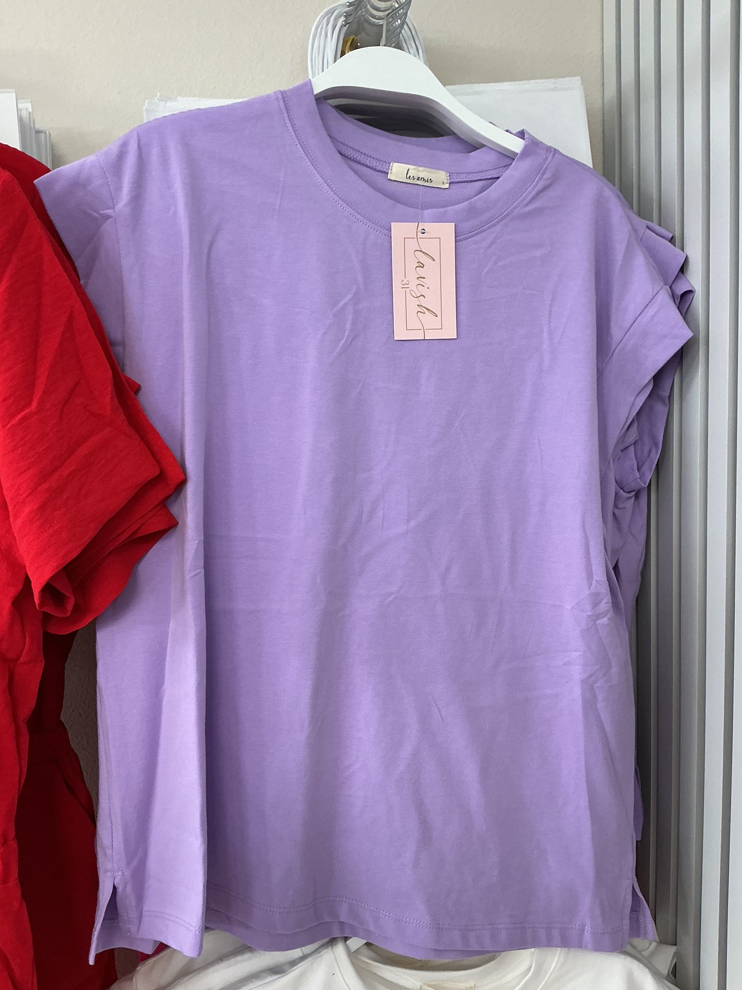 Lavender short sleeve top – Lavish 31