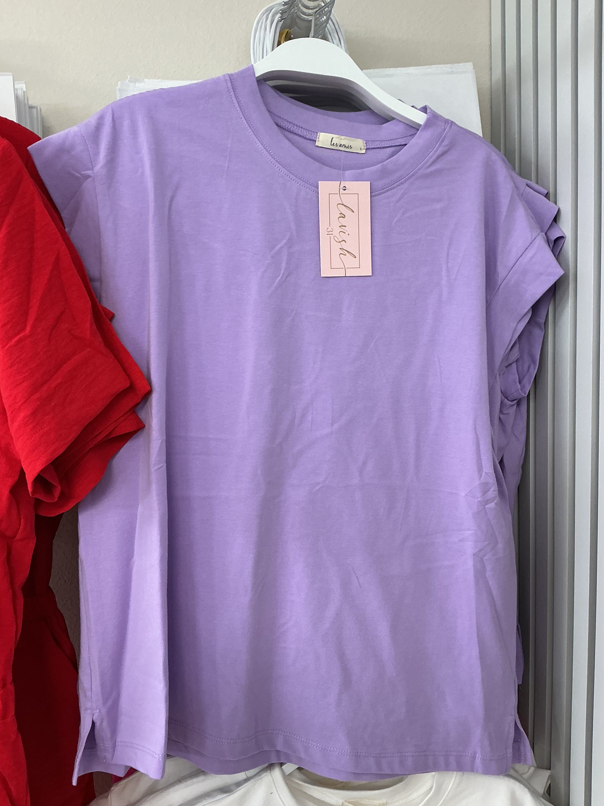 Lavender short sleeve top – Lavish 31