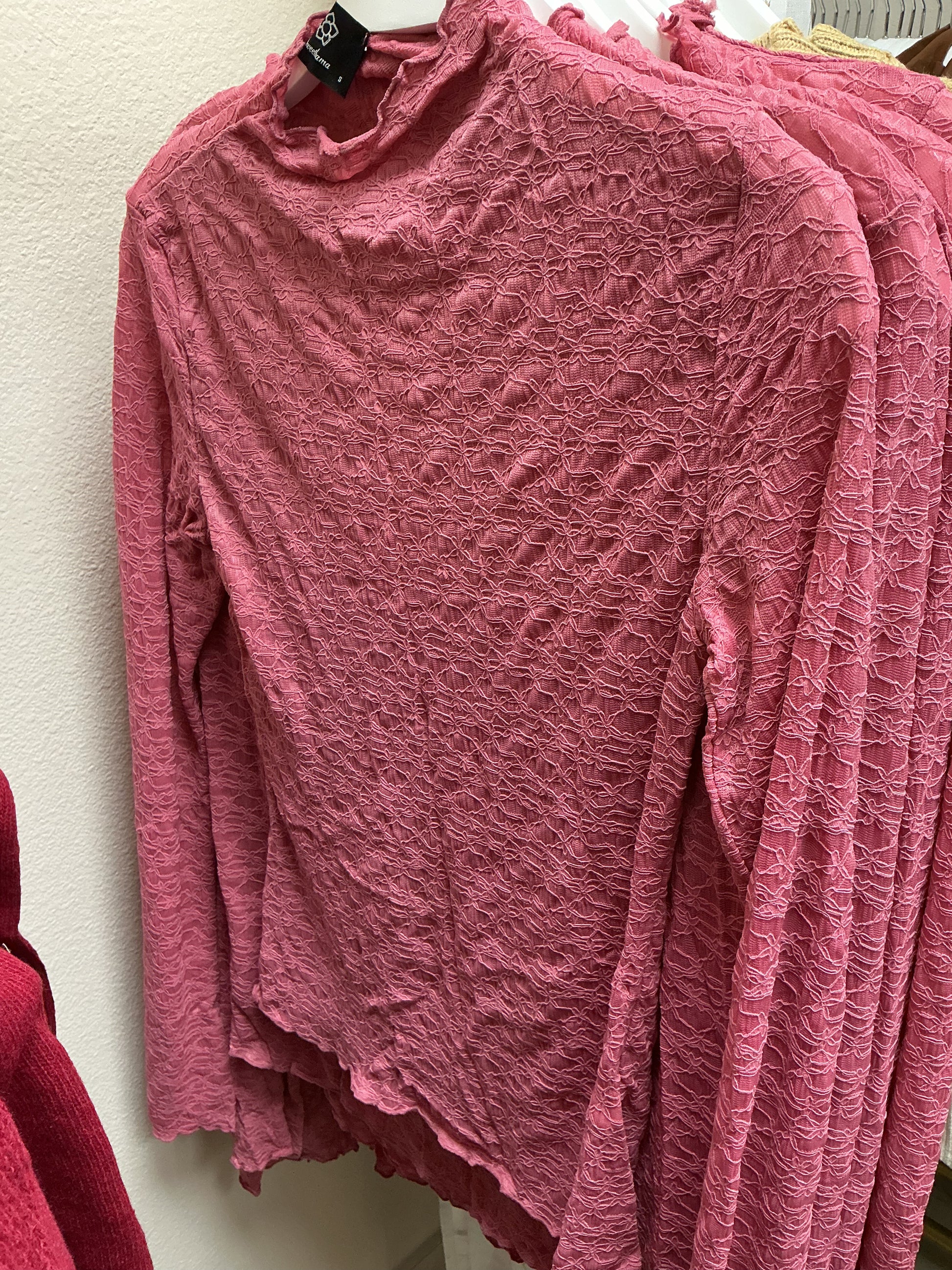 Pink lace mesh top – Lavish 31