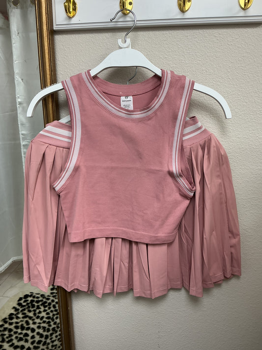 Pink skirt/top set – Lavish 31