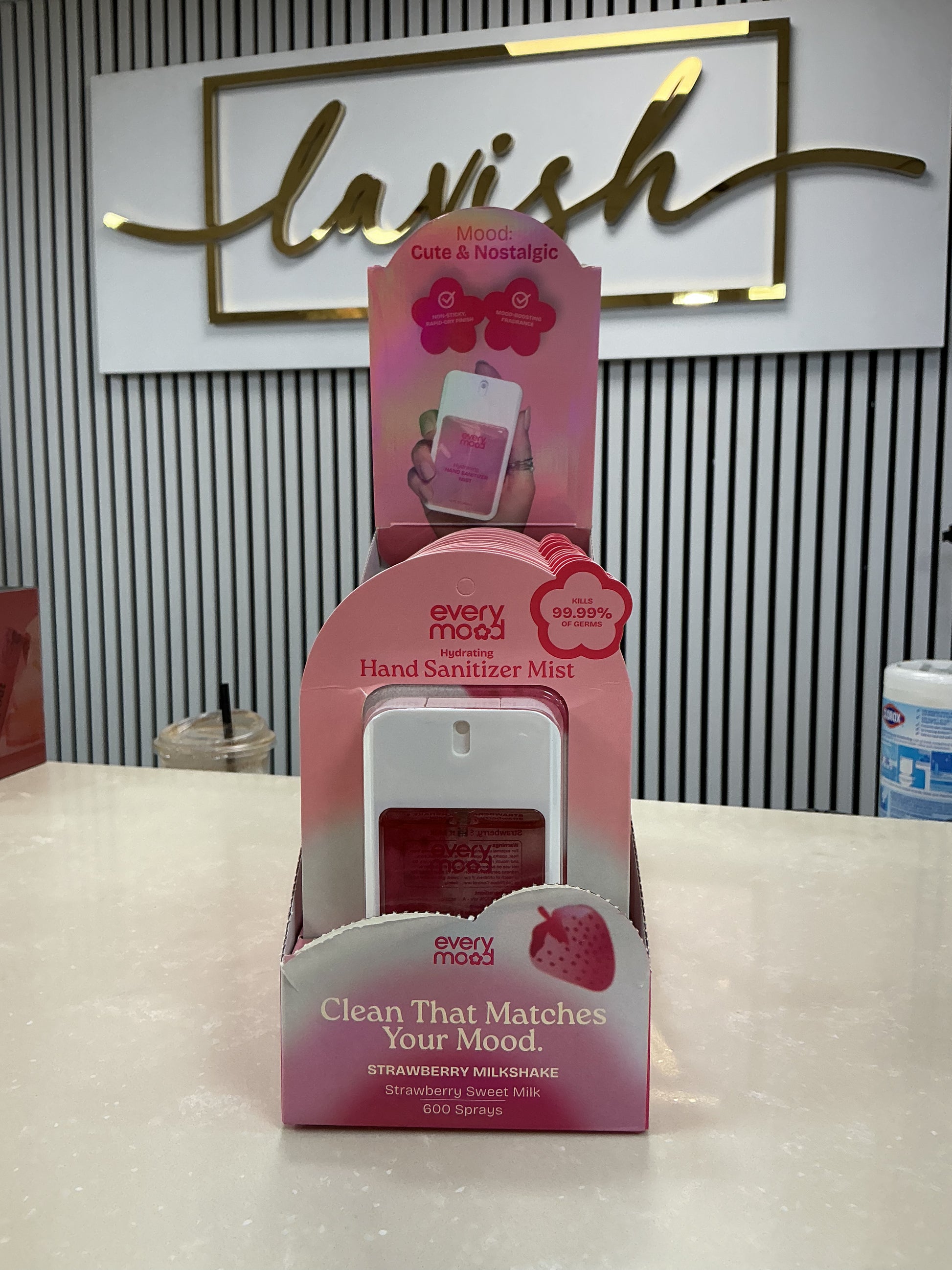 Pink hand sanitizer – Lavish 31