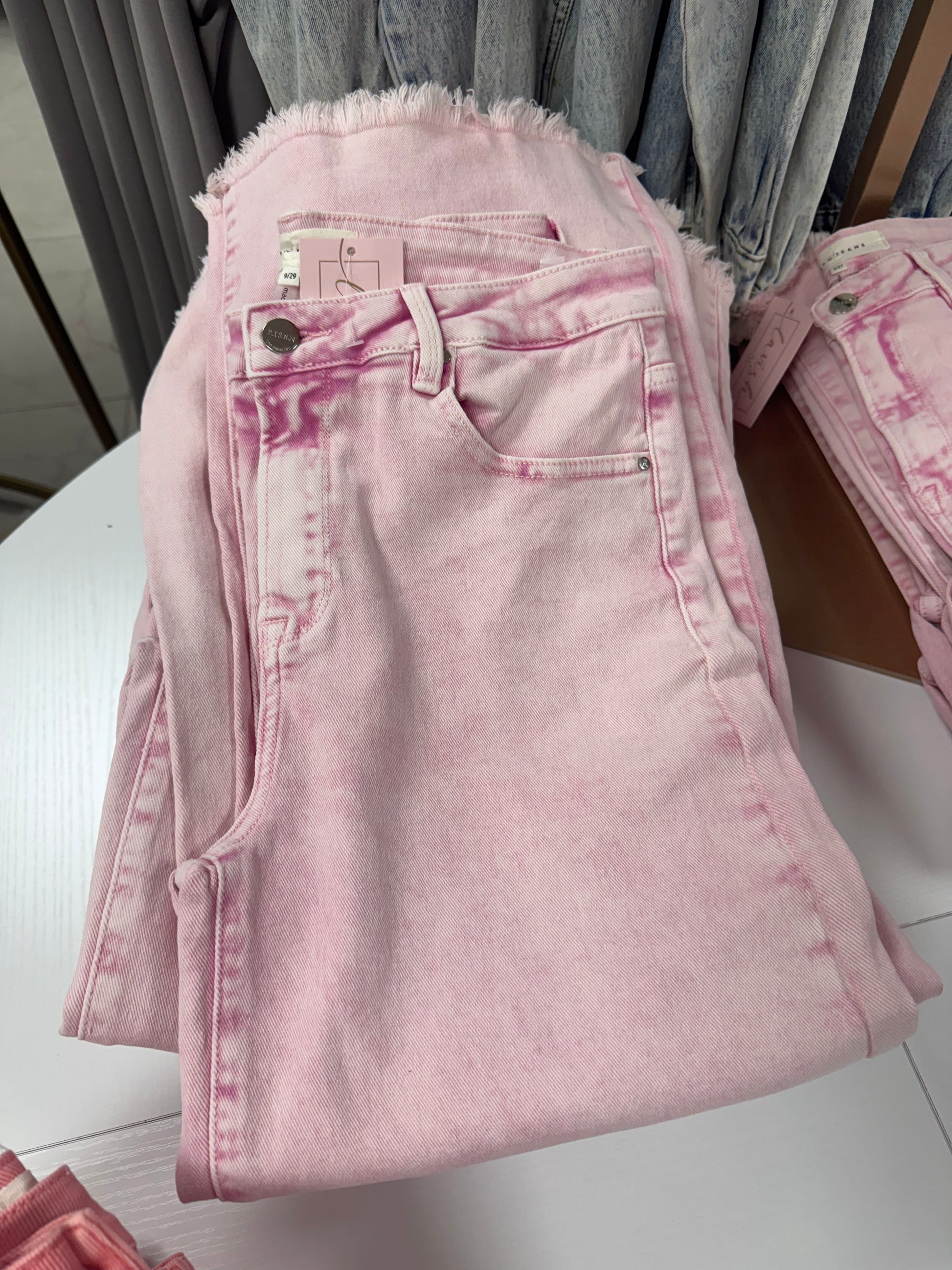 Risen pink jeans – Lavish 31