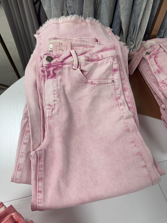 Risen pink jeans – Lavish 31