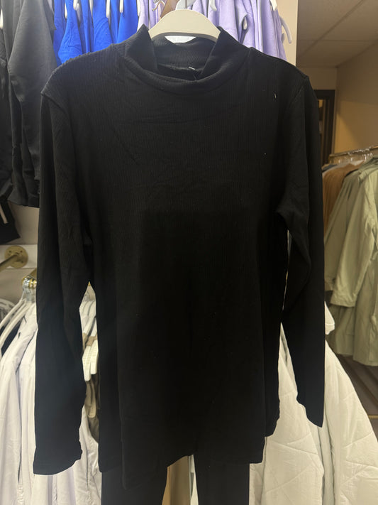 Black ribbed long sleeve – Lavish 31