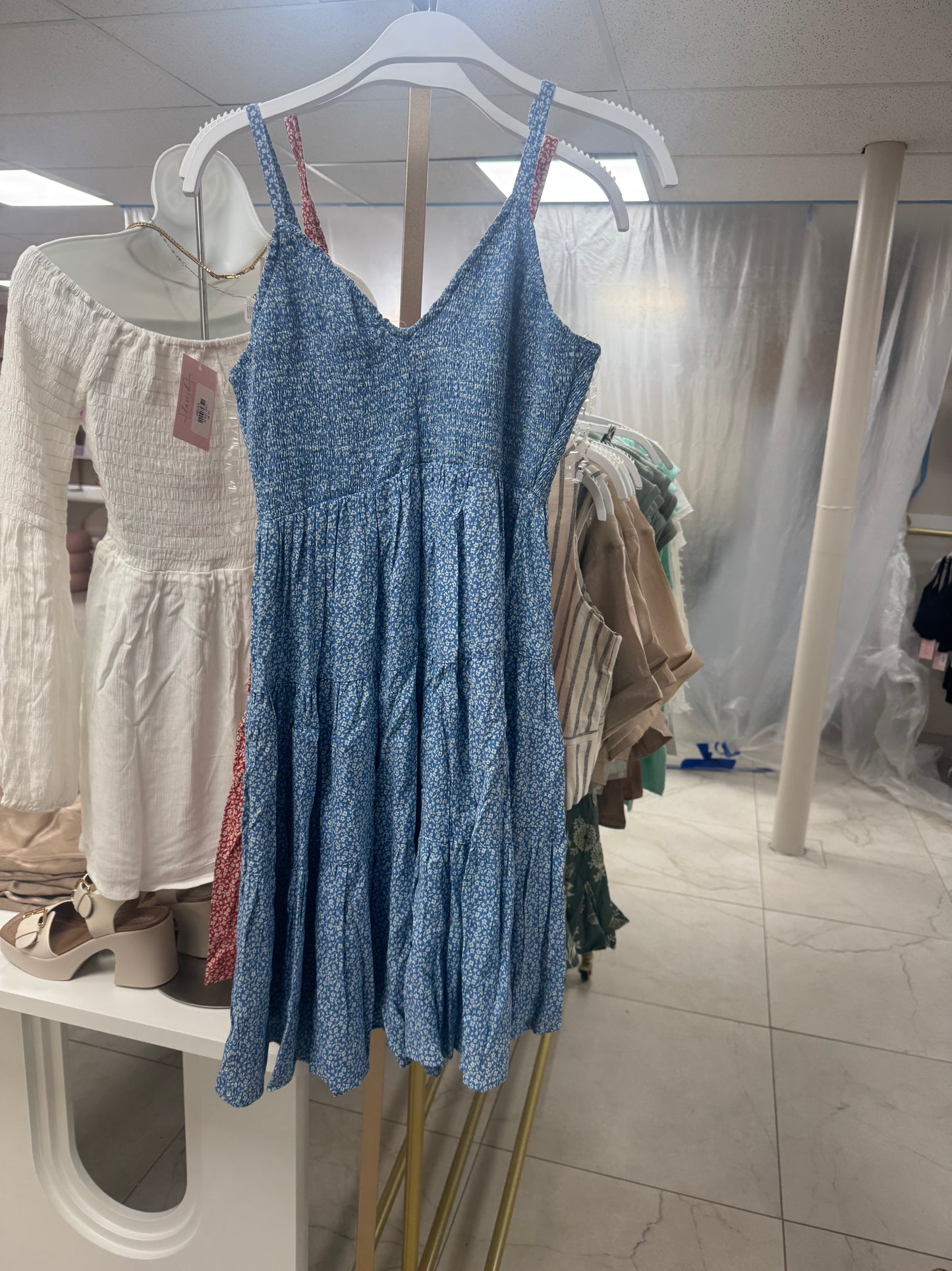 Blue flowy dress – Lavish 31
