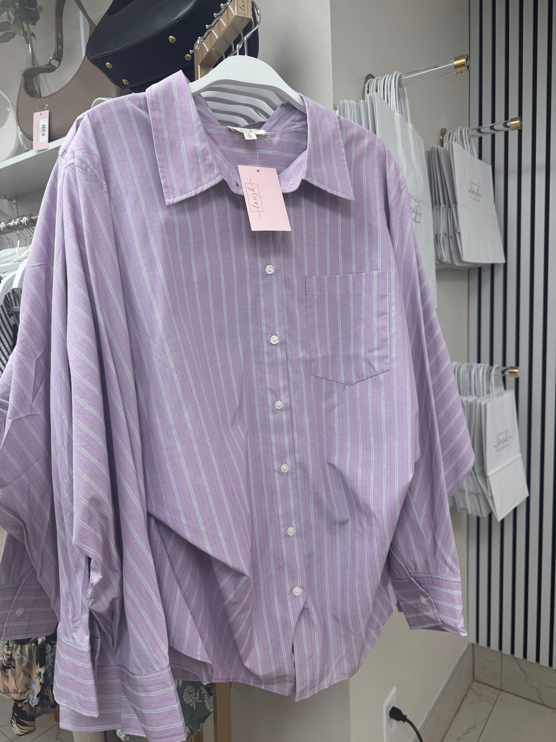 Purple strips long sleeve – Lavish 31