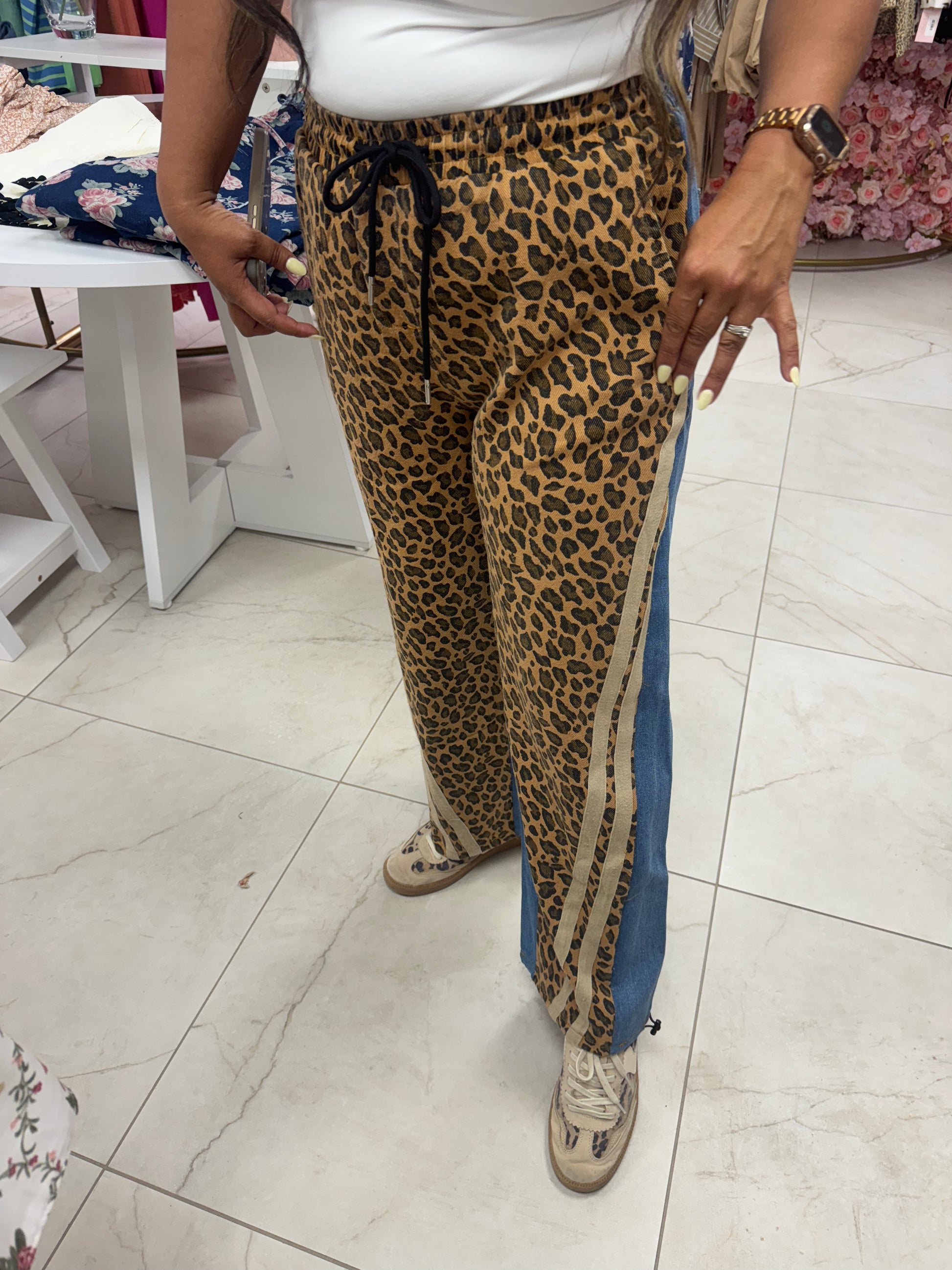 Leopard stripe jeans – Lavish 31